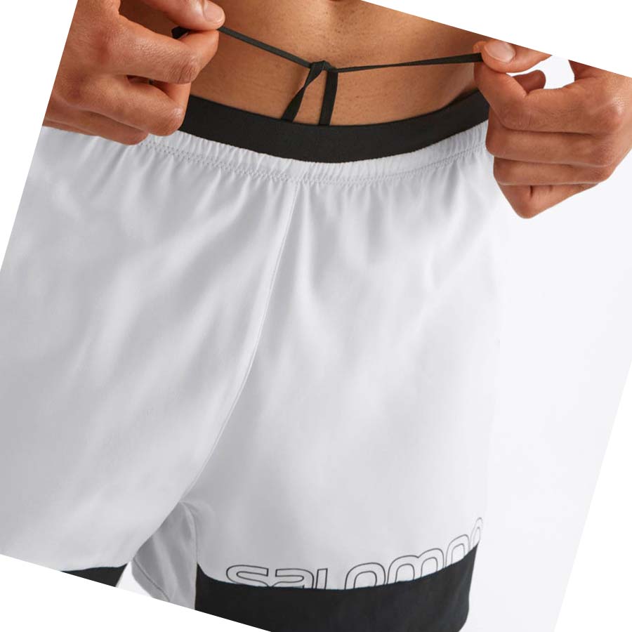 Bermudas Salomon CROSS 2IN1 Hombre Blancos | MX 3161FDN